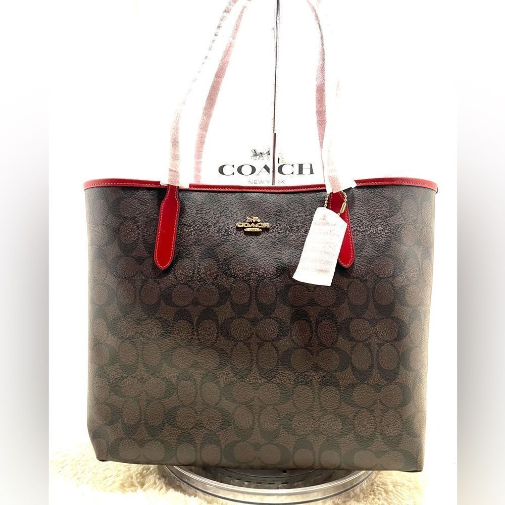 🔥SALE🔥NWT! | Coach City Tote Handbag Signature Canvas Msrp:$398.00